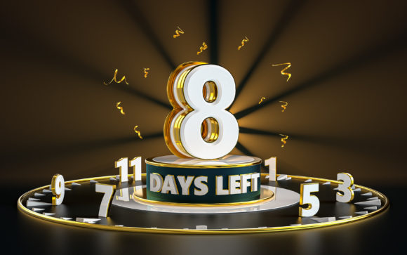 8 Days Left Promotional Background: A Strategic Tool for Urgency-Driven Campaigns