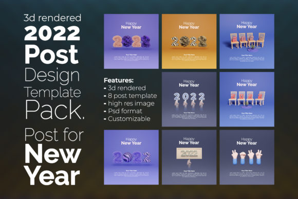 Anime Style New Year Post Pack: Spark Joy, Save Time, and Stand Out Online
