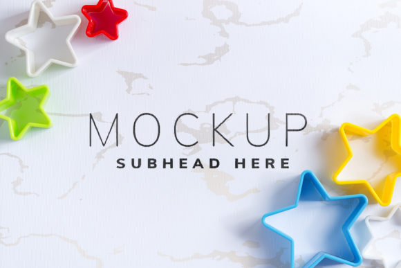 Background with Mockup Cookie Shapes: A Practical Tool for Designers and Marketers