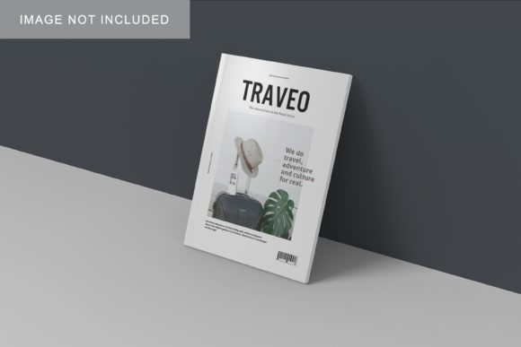 Clean Magazine Mockup V3: Realistic, Versatile & Ready to Use