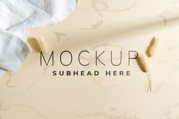 Decorative Background Beige Mockup: Smart Choices for Real-World Use