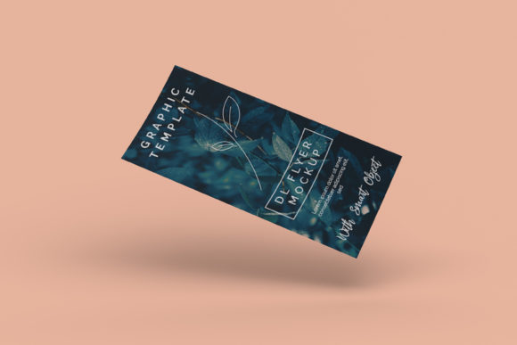 Floating DL Flyer Mockup