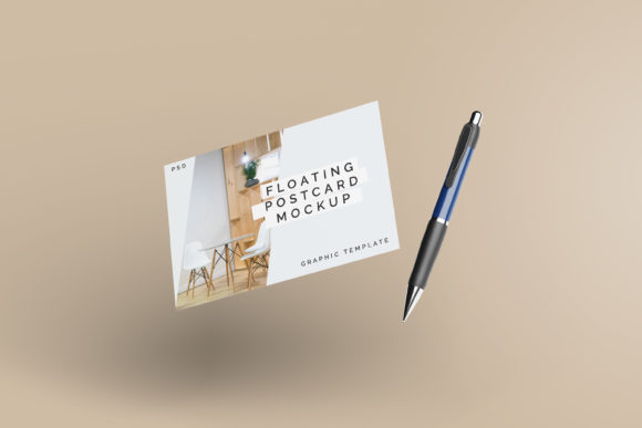 Floating Postcard Mockup: A Practical Tool for Visual Planning and Communication