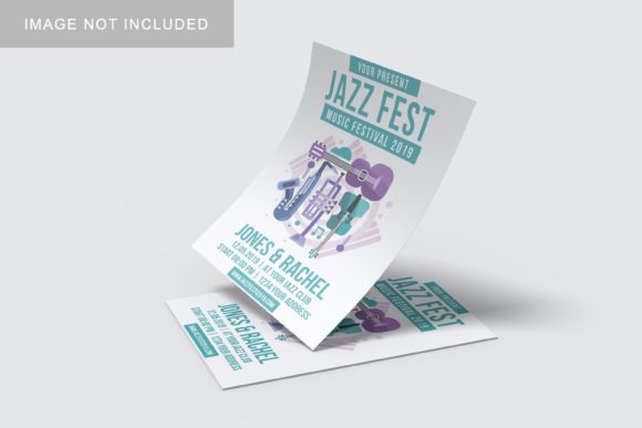 Flyer Mockup V3: Realistic, Flexible & Ready to Use