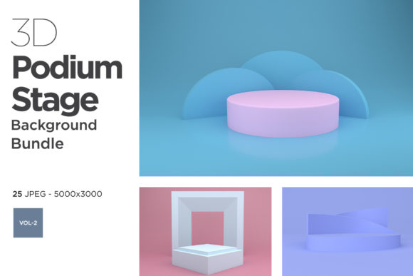 Podium Stage Design Set Vol-2: A Strategic Tool for Modern Presenters and Brand Builders