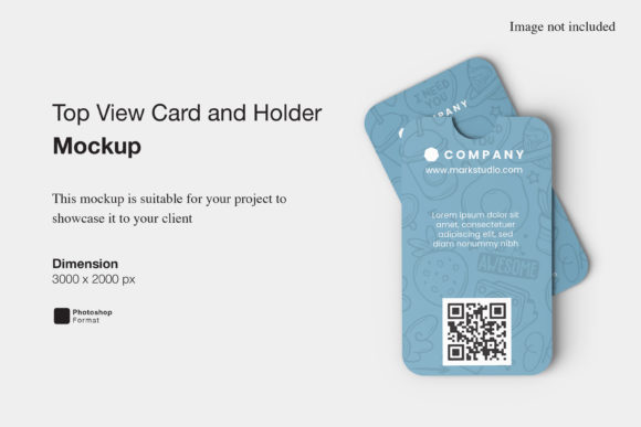 Top View Card and Holder Mockup: A Practical Tool for Visual Clarity