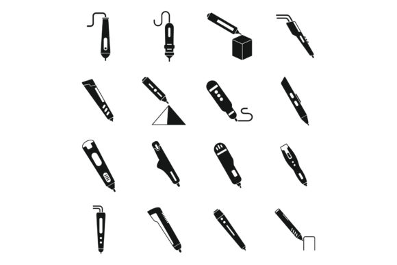 What Is a 3D Pen Icons Set? Simple Style Explained for Designers & Creators