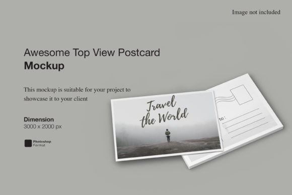 Why Creative Professionals Are Turning to the Awesome Top View Postcard Mockup